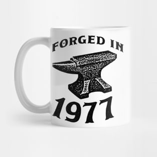 Forged in 1977 Mug